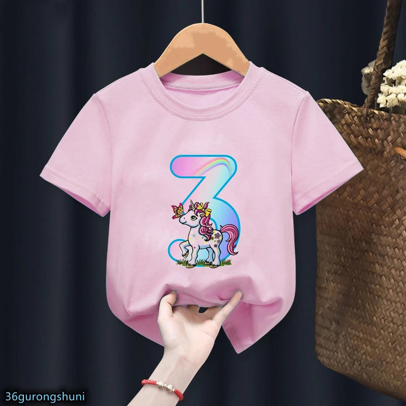 Playera Unicornio Cumpleanos