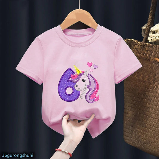 Playera Unicornio Cumpleanos