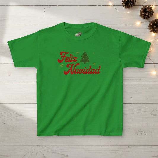 Playera Kids Feliz Navidad