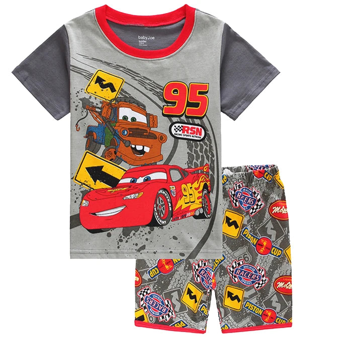Pijama Carro Rojo