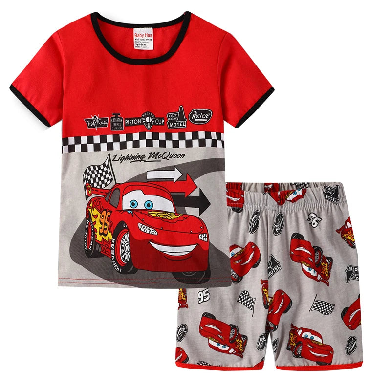 Pijama Carro Rojo