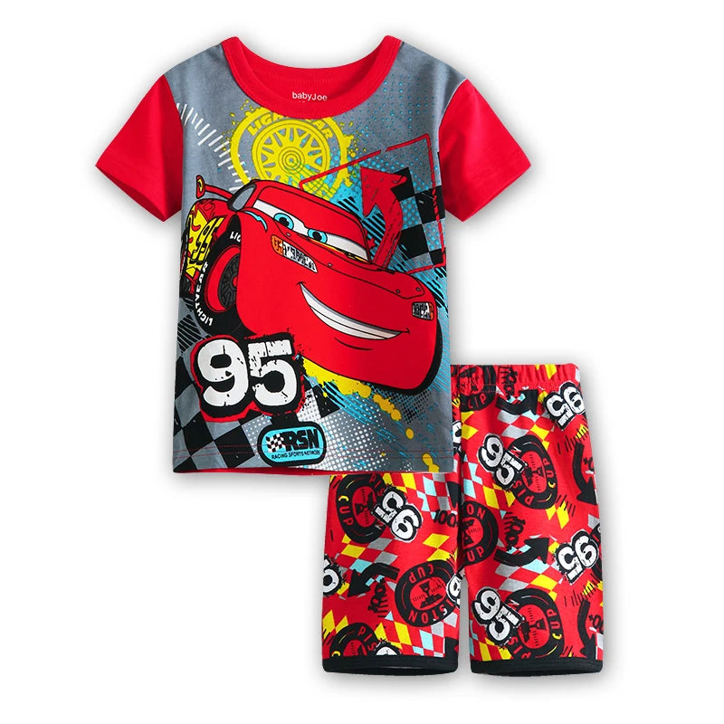 Pijama Carro Rojo