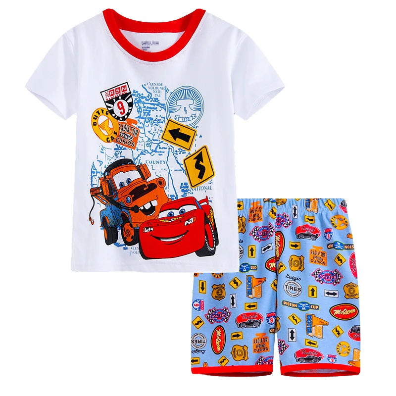 Pijama Carro Rojo