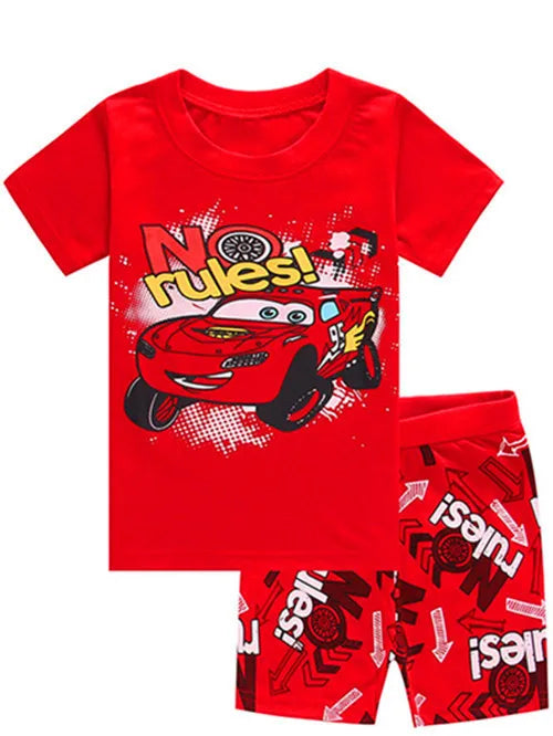 Pijama Carro Rojo