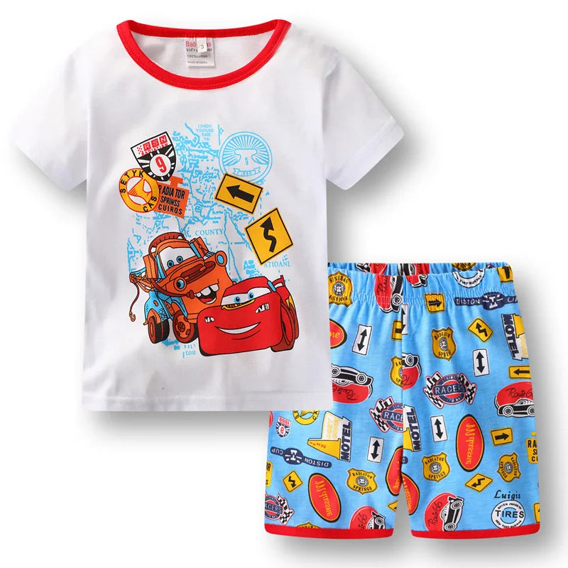 Pijama Carro Rojo