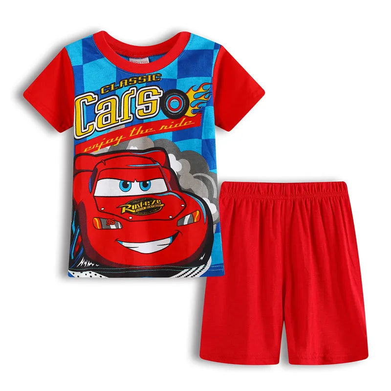 Pijama Carro Rojo