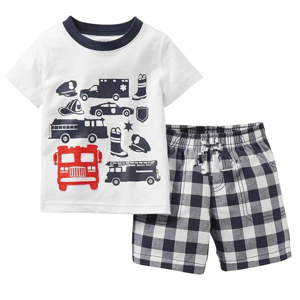 Pijama Carro Rojo
