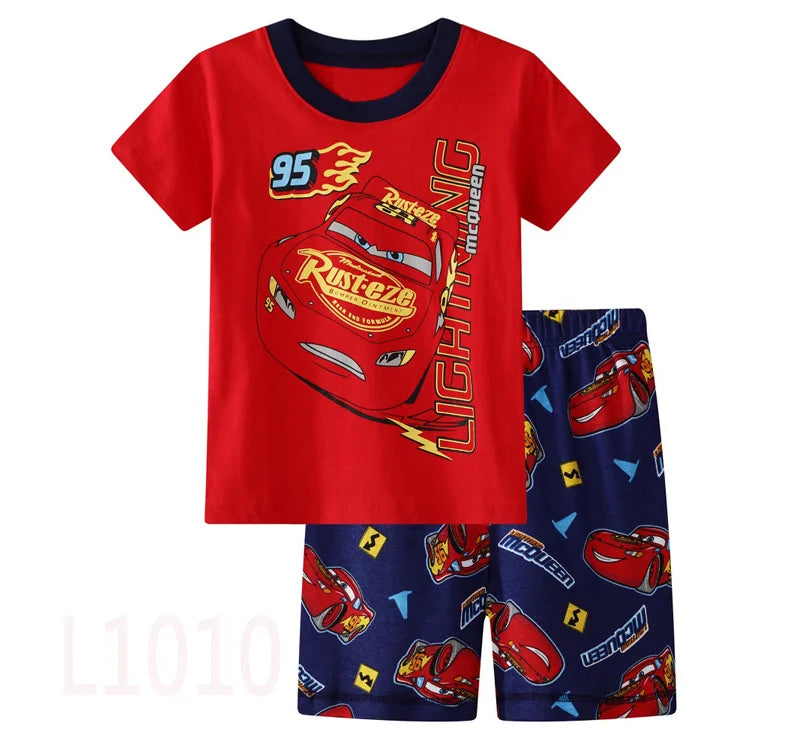 Pijama Carro Rojo