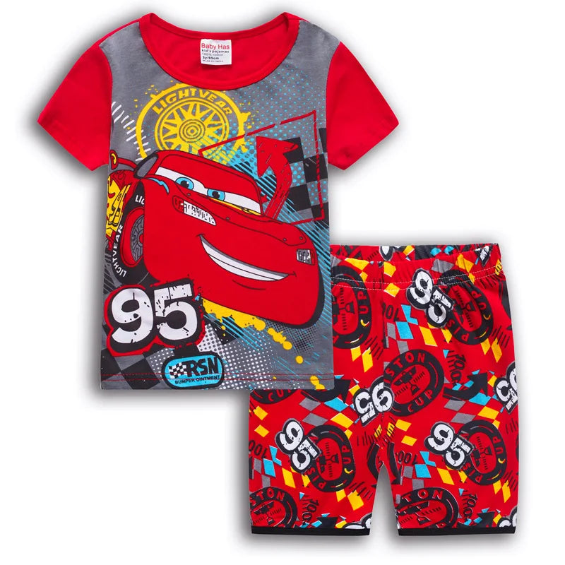 Pijama Carro Rojo