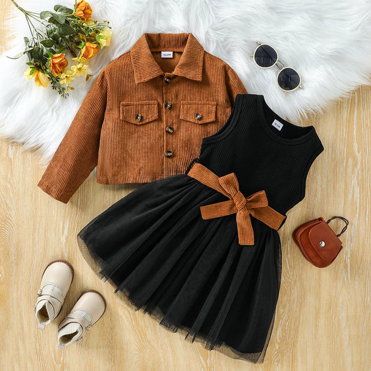 Vestido + Chaqueta Girls